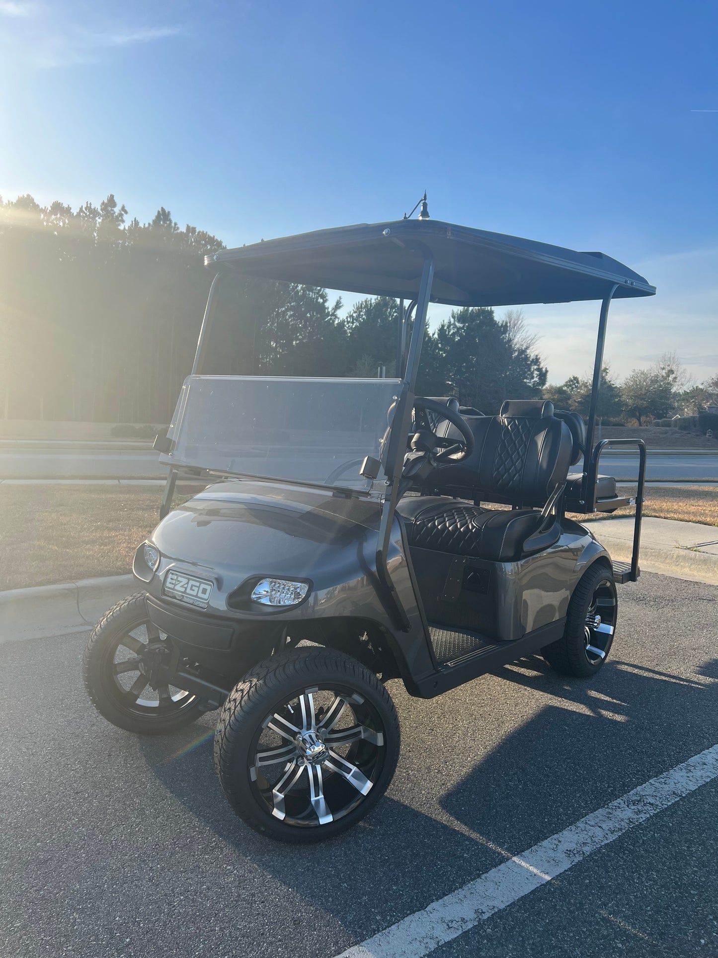 Grey/Silver EZGO TXT 2018